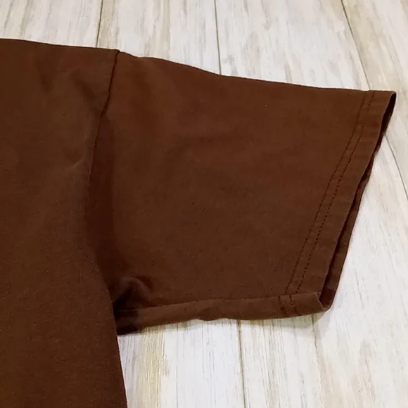 Hawaii Variety Distressed Brown Tshirt Size L - Picture 9 of 12